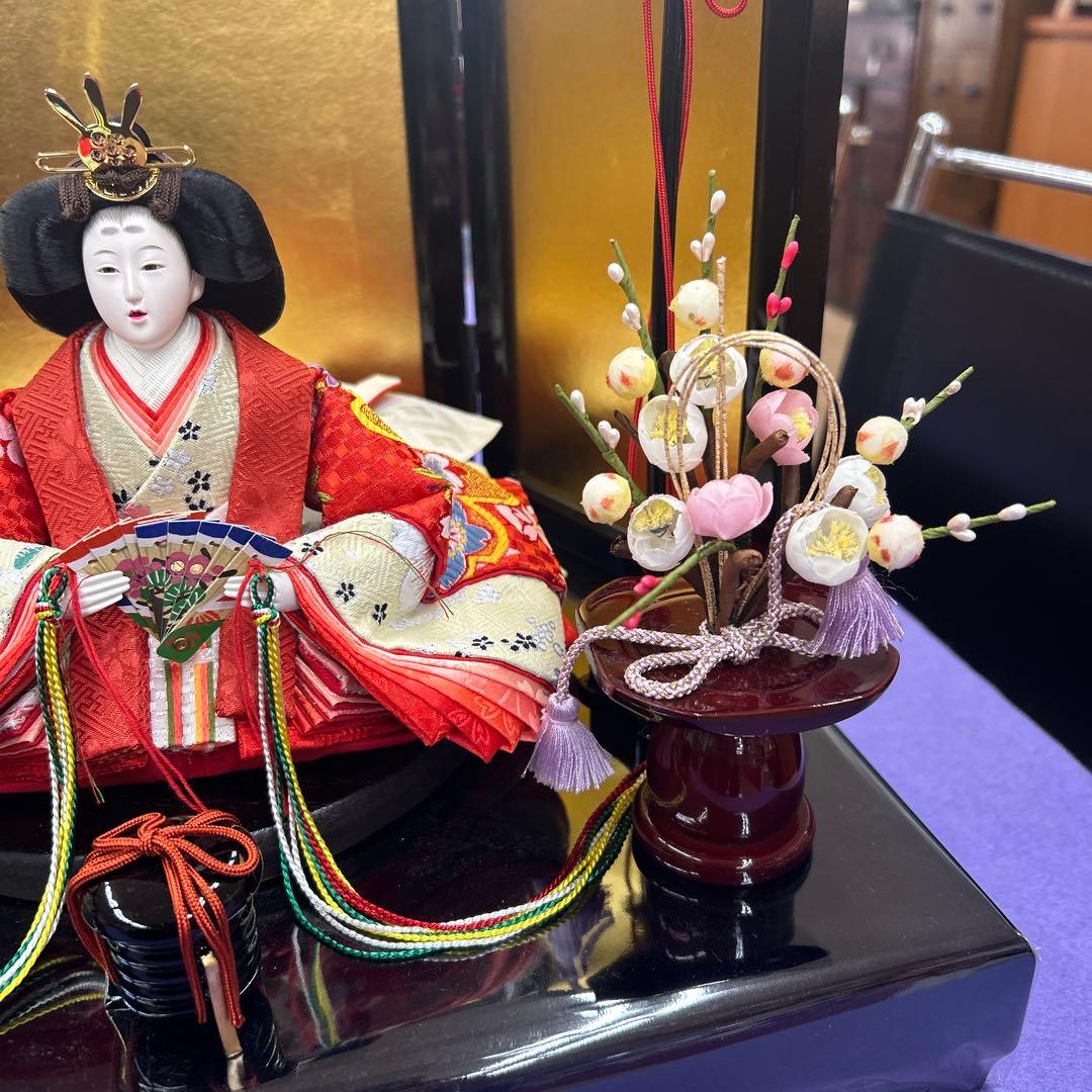 ひな祭り＊コンパクトサイズ親王飾り＊