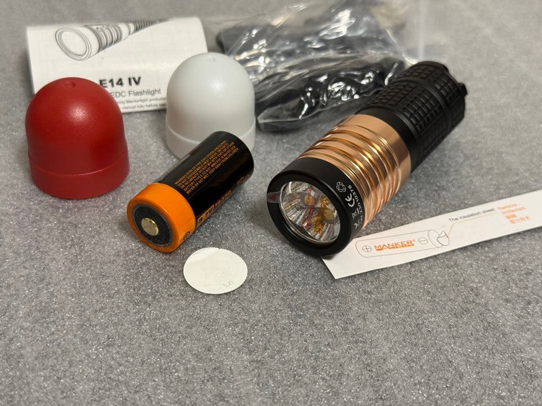 MANKER E14 IV 懐中電灯 箱あり