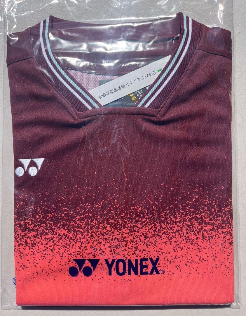 YONEX MEN ゲームシャツ SOFT TENNIS 日本代表モデル Ｏ