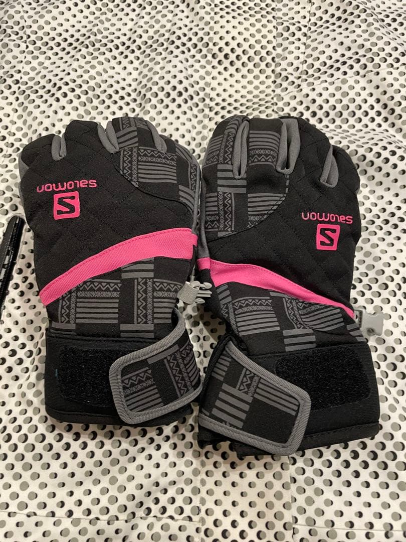 Hanson sports 上下(13号)手袋、kiss markゴーグル付き