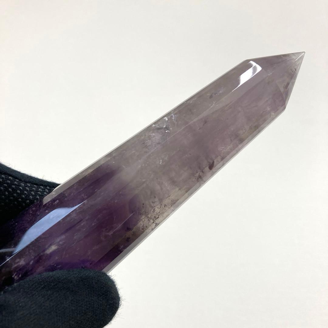 天然石　アメジスト フォーゲル　約15.5cm