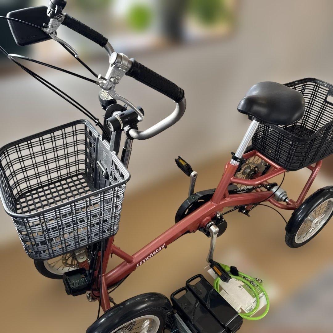 引取限定けんきゃくん 電動アシスト 4輪自転車