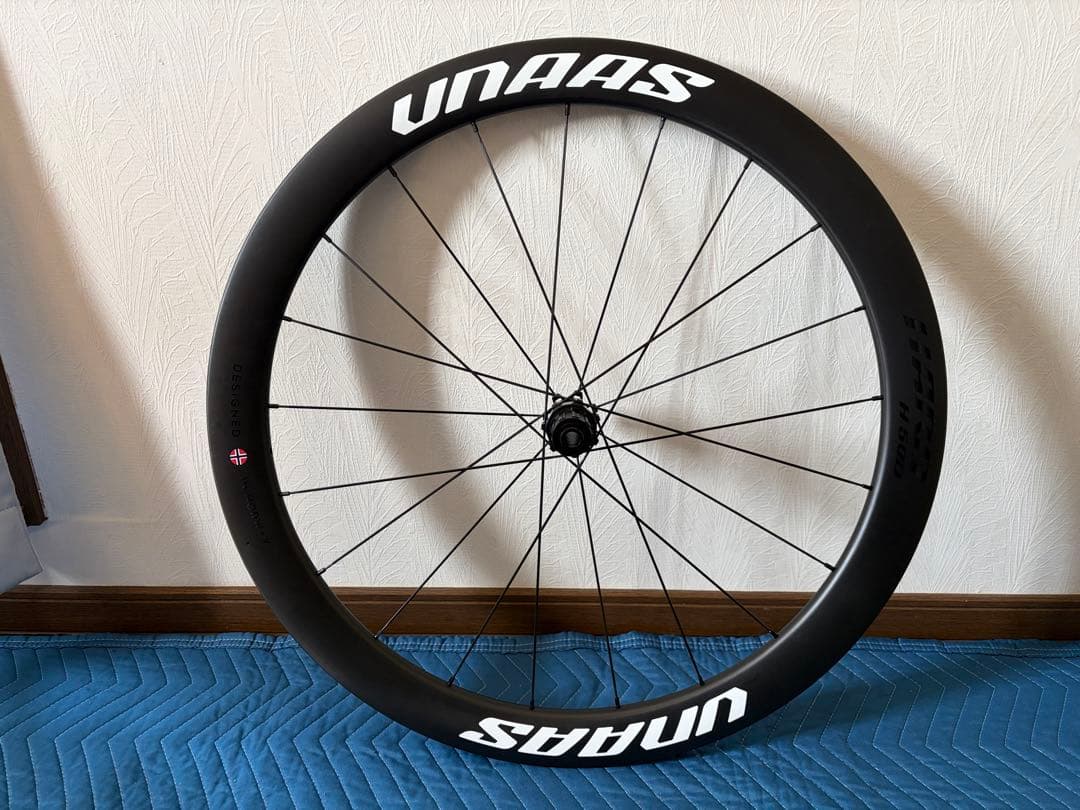 UNAAS HARD 50D ホイールセット シマノフリー 11/12S