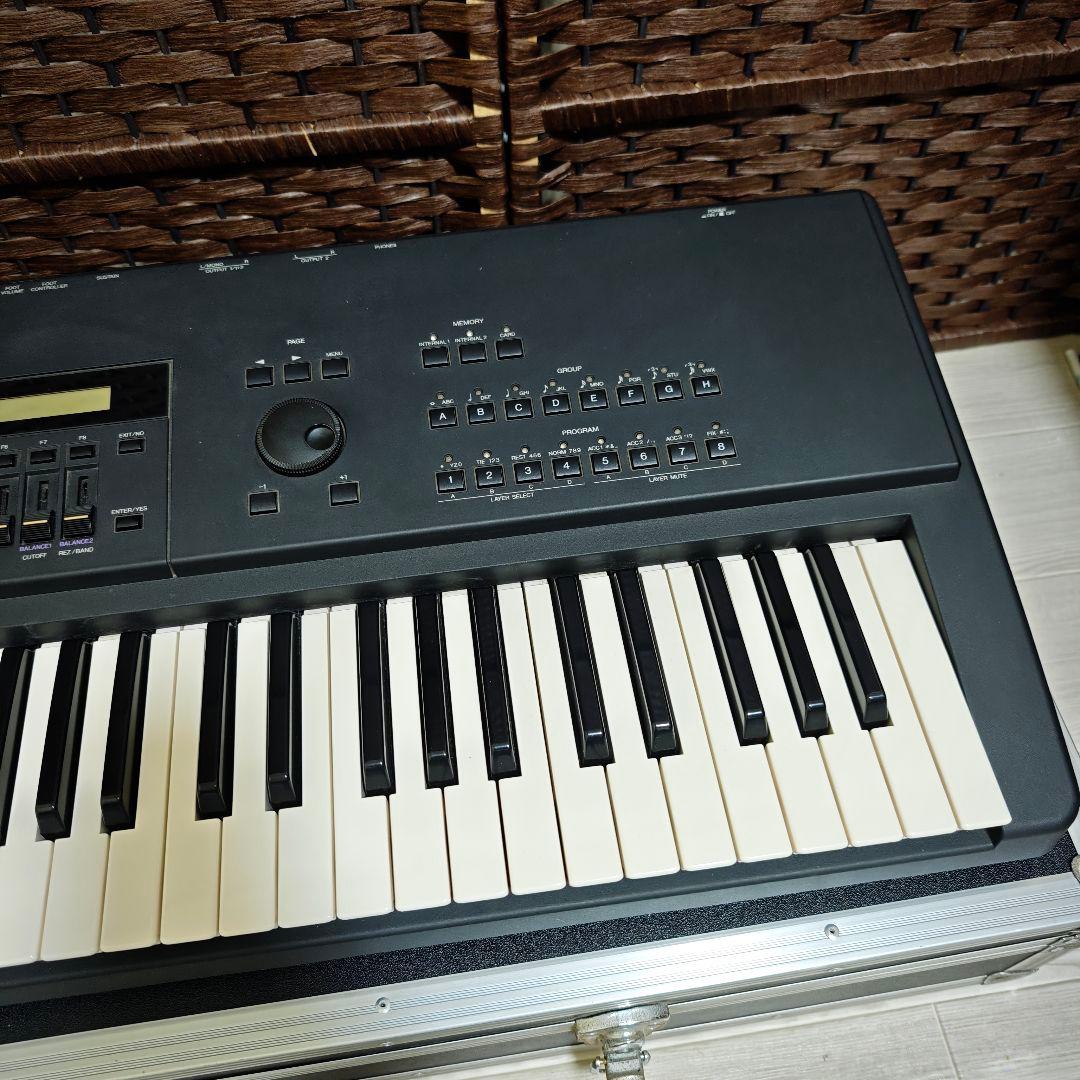 【完動品】YAMAHA ヤマハ SY85 シンセサイザー 61鍵 ハードケース付