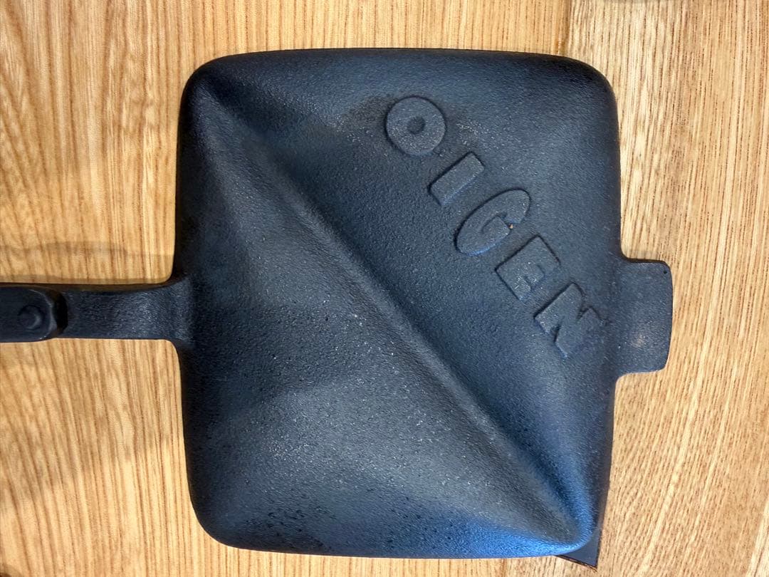 OIGEN 南部鉄器 ホットサンドメーカー 箱付き 説明書あり 及源 直火