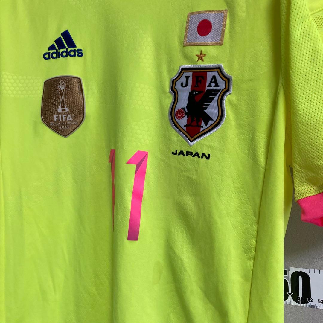 アディダス adidas なでしこ ユニフォーム アウェイ 2014 大野 忍