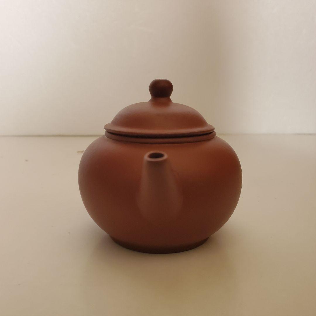 中国古玩　朱泥急須　荊溪恵孟臣製