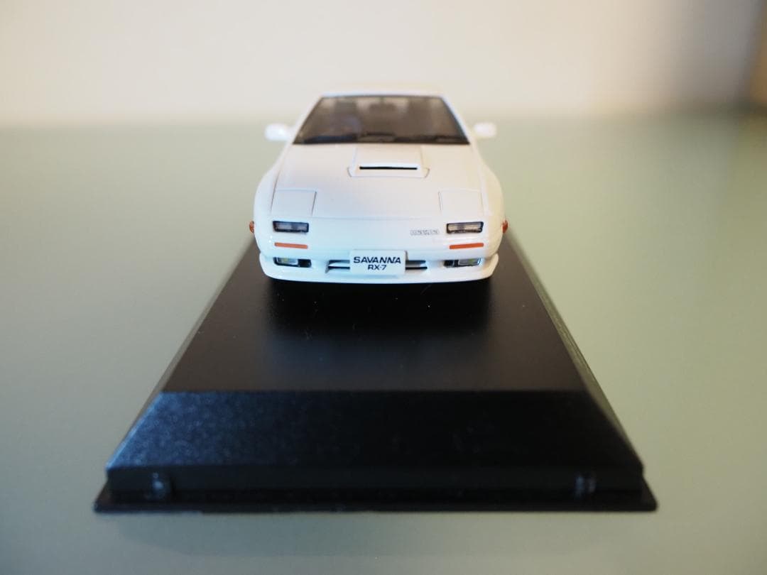 【限定1200台】京商1/43 MAZDA RX-7 GT-Xクリスタルホワイト