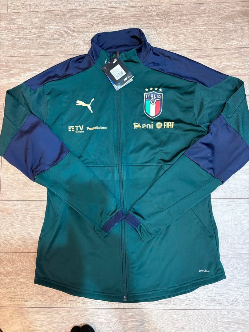 支給品　イタリア代表　フルジップ　ジャケット　ルネサンスモデル　サイズL