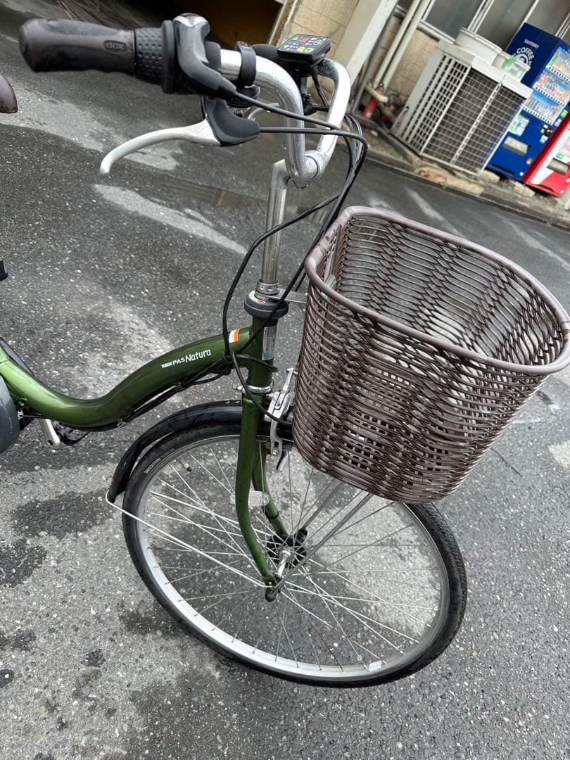 YAMAHA電動アシスト自転車 シティタイプ 緑色