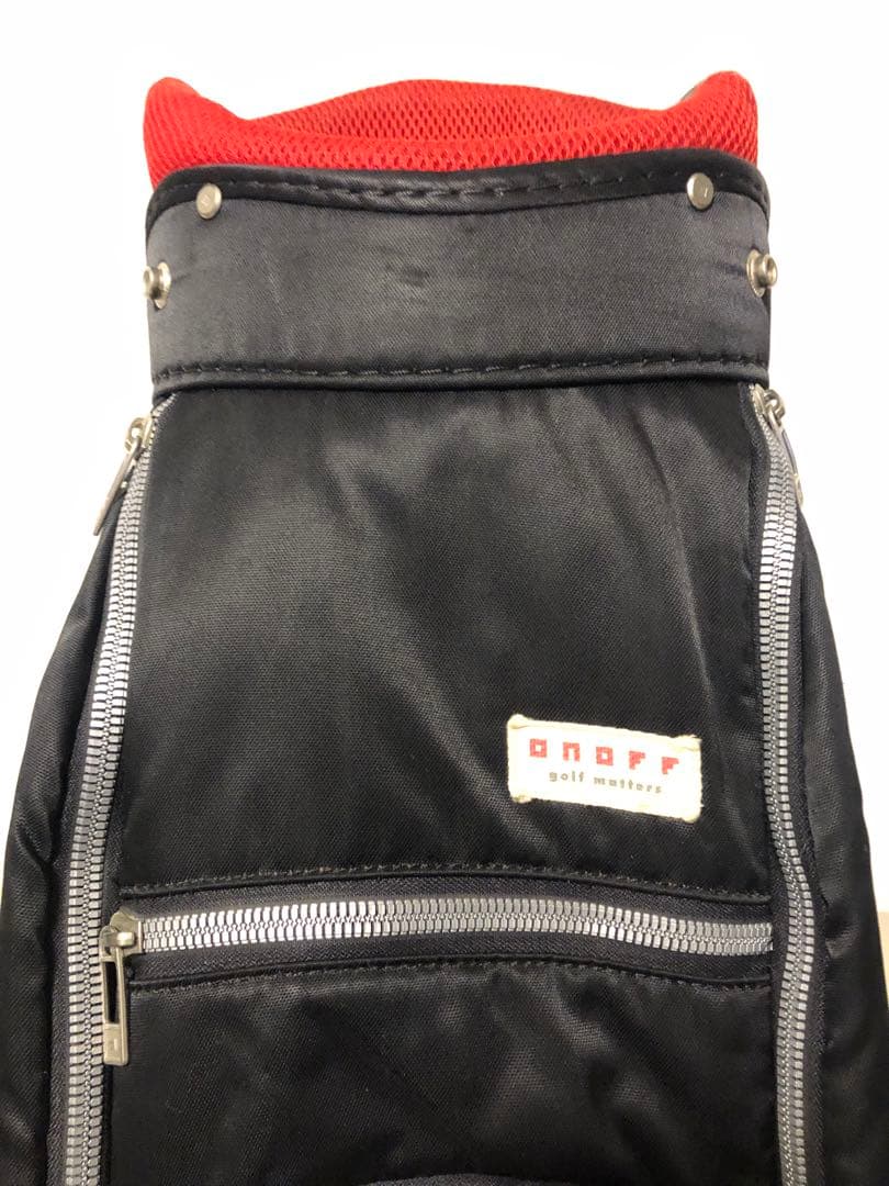 【送料込み】廃盤希少品　オノフ　ONOFF キャディバッグ　ゴルフバッグ