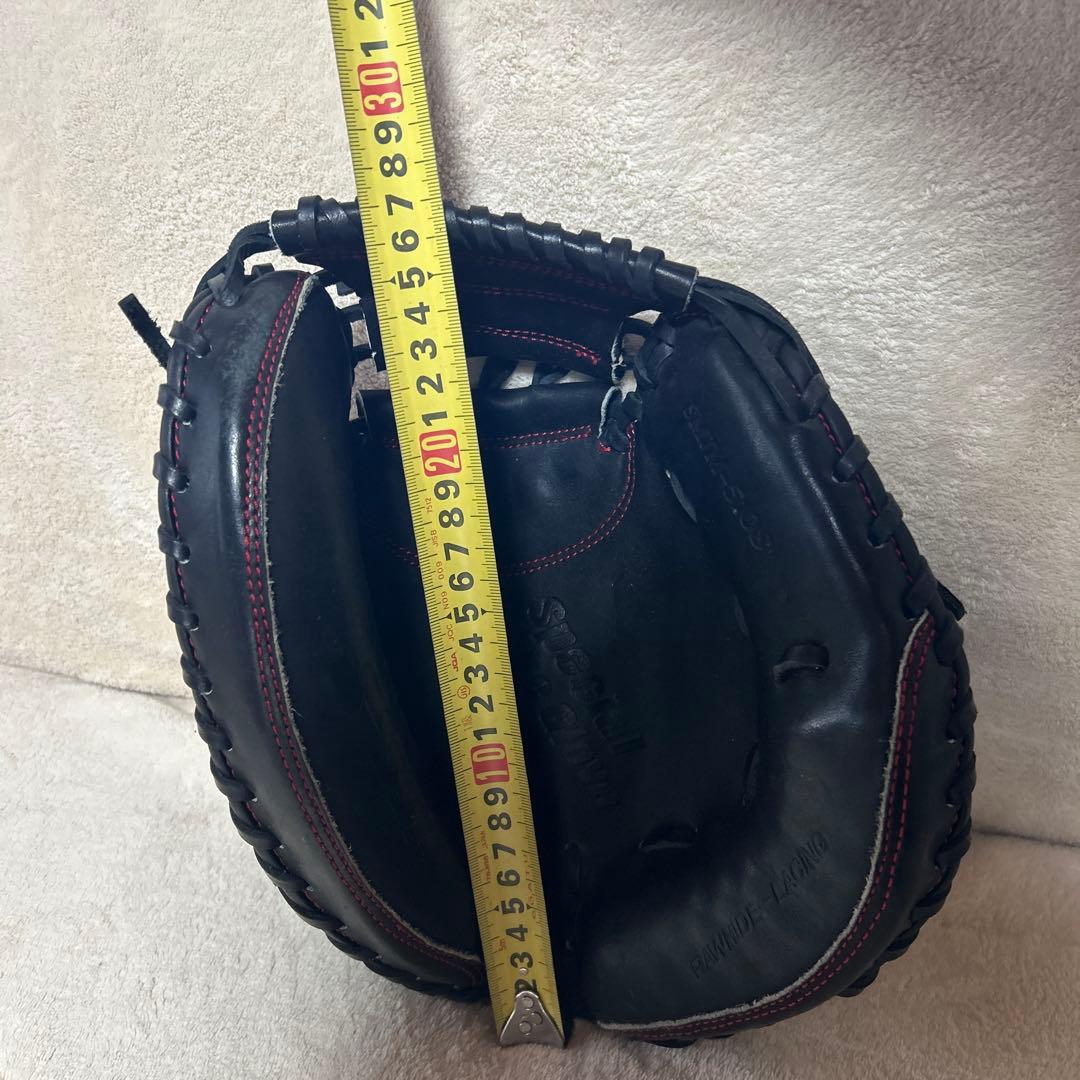 超美品！ＳＳＫ軟式 少年野球 捕手用キャッチャーミット