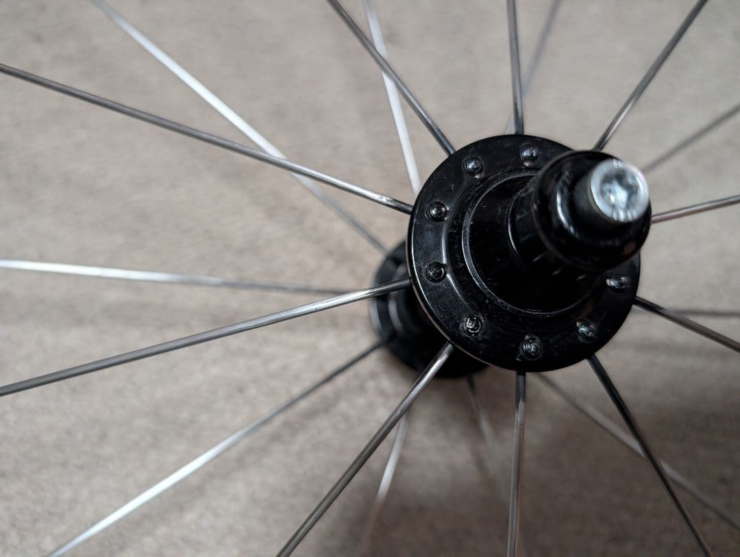 ピストバイクARDENTLY 58mm カーボンホイール フロントのみ