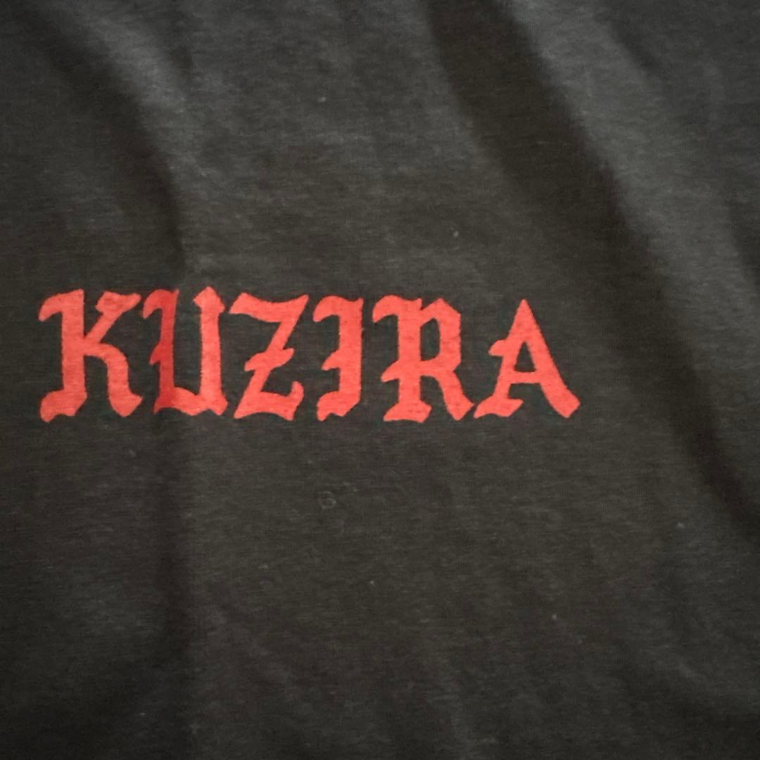 KUZIRA CAPTAINSTREETコラボ黒 Tシャツ バックプリントあり