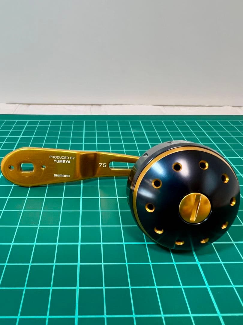 【シマノ】夢屋 アルミラウンドノブ　BH-5 （ハンドル75mm）