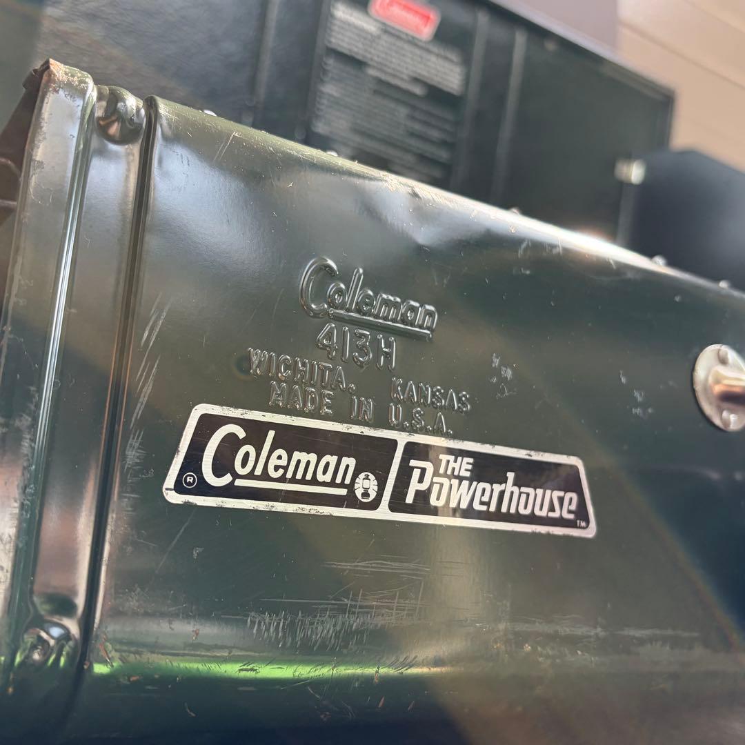 Coleman 413h ツーバーナー 1987年10月製 中古