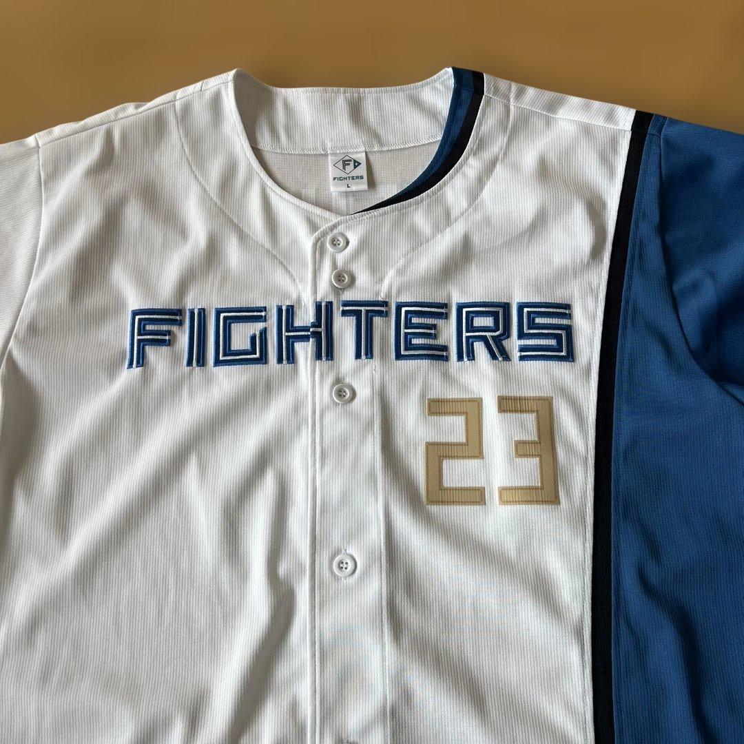 中古品　FIGHTERS ユニフォーム 伏見寅威 Lサイズ