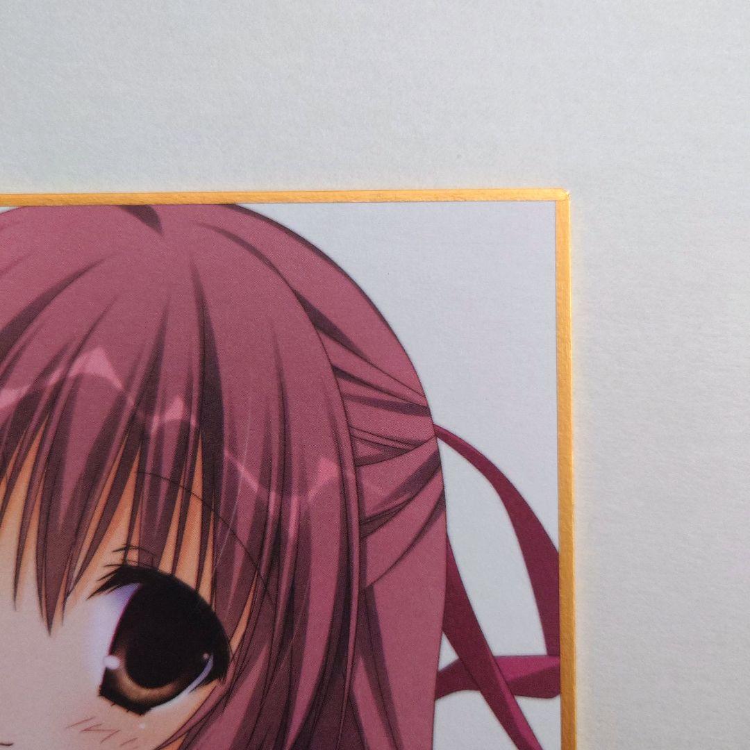 直筆サイン色紙　シリアルナンバーあり　御桜稟 狗神煌 サクラノ詩　サクラノ刻