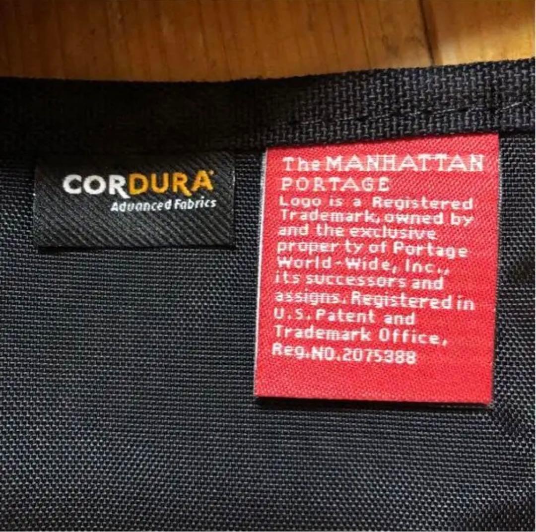 【新品未使用】　Manhattan Portage メッセンジャーバッグ 黒