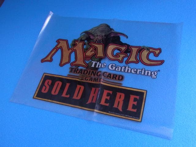 非売品　マジック・ザ・ギャザリング　SOLD HERE　MTG　シート　販促品