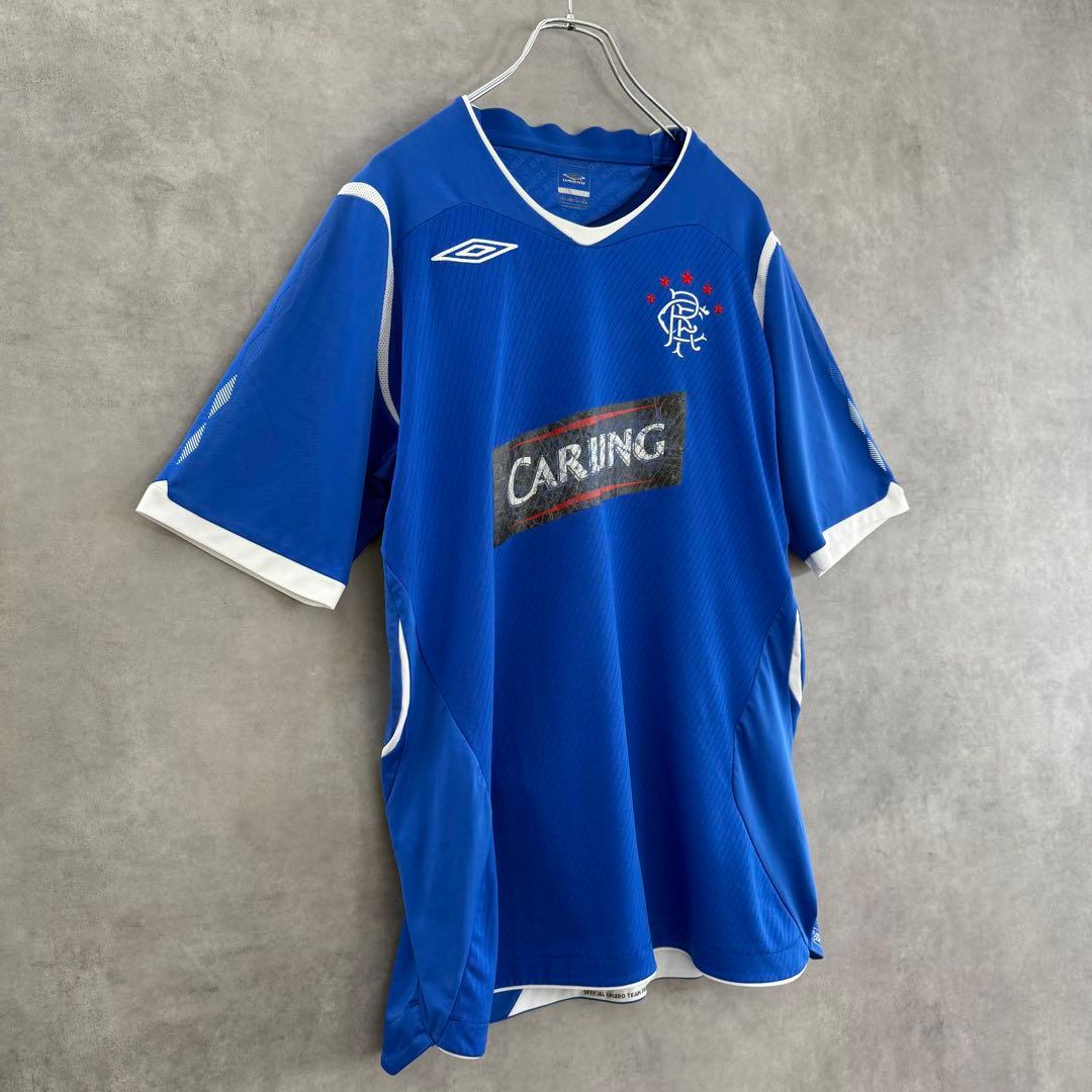UMBRO アンブロ グラスゴーレンジャーズ ユニフォーム ゲームシャツ XL