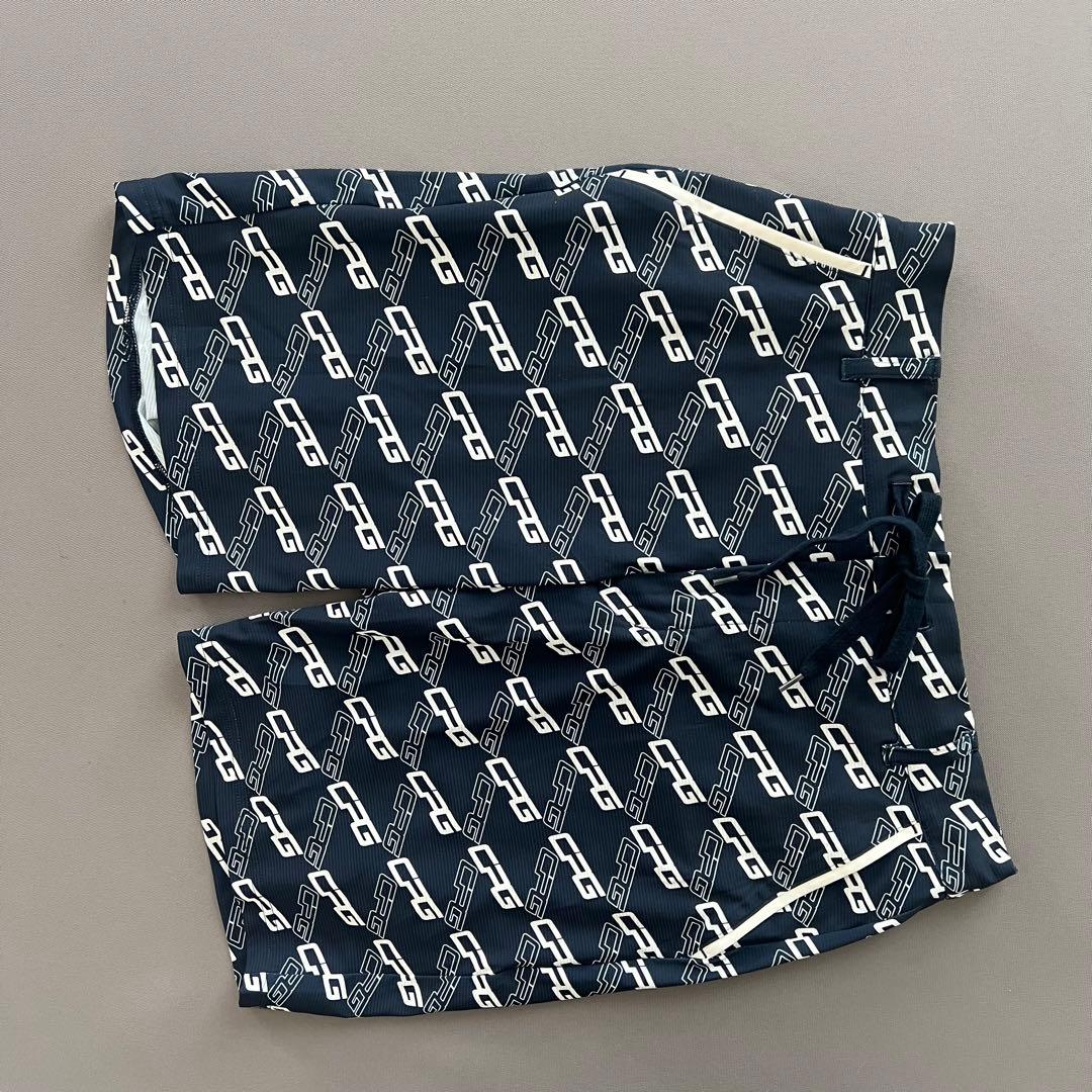 CPG GOLF シーピージーゴルフ　セットアップ　総柄　メンズ　シャツ　パンツ