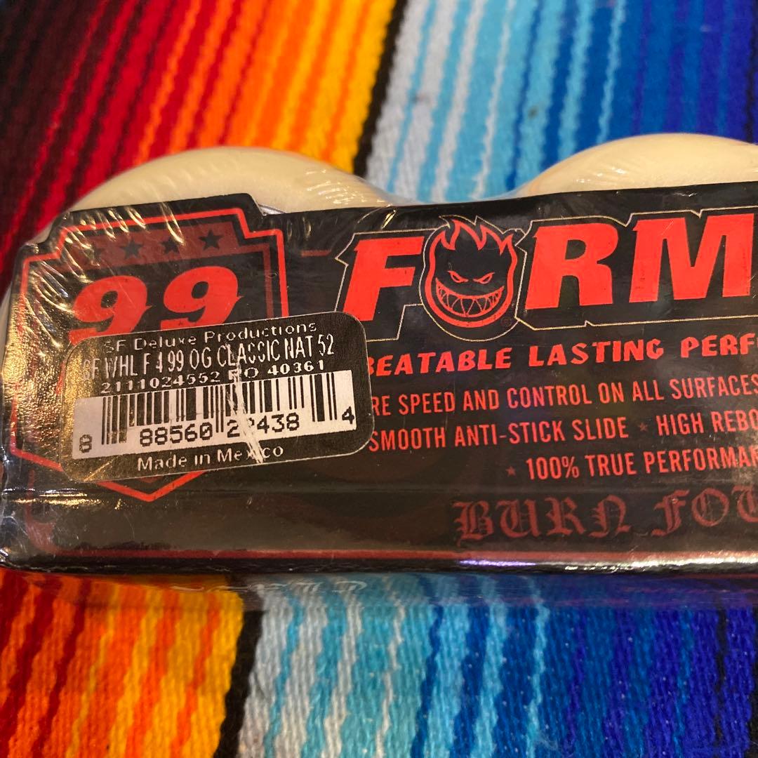 スピットファイヤー　スケートウィール  52mm OGクラシック