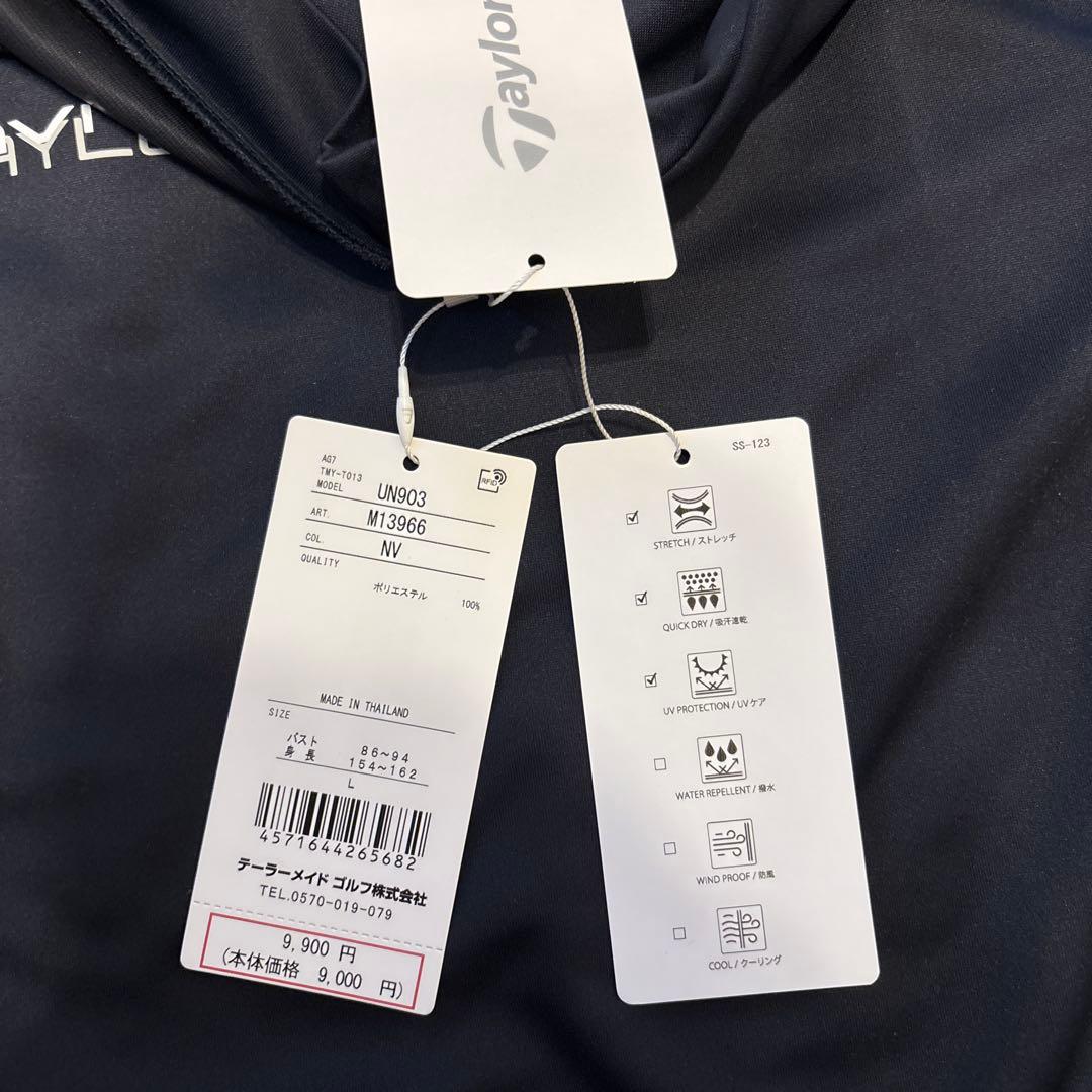 ラスト1点【TaylorMade】L 新品✨春ゴルフ　ロゴモックネックトップス
