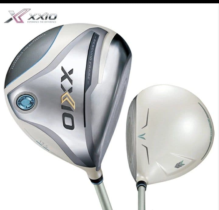 新品◆DUNLOP　XXIO12　レディスドライバー　ホワイト　L　13.5゜