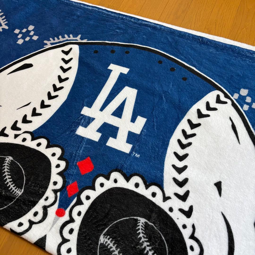 公式 ロサンゼルスドジャースdodgersブランケット