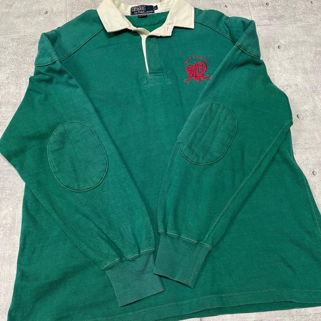 90s Polo by RalphLauren ラガーシャツ ショルダー