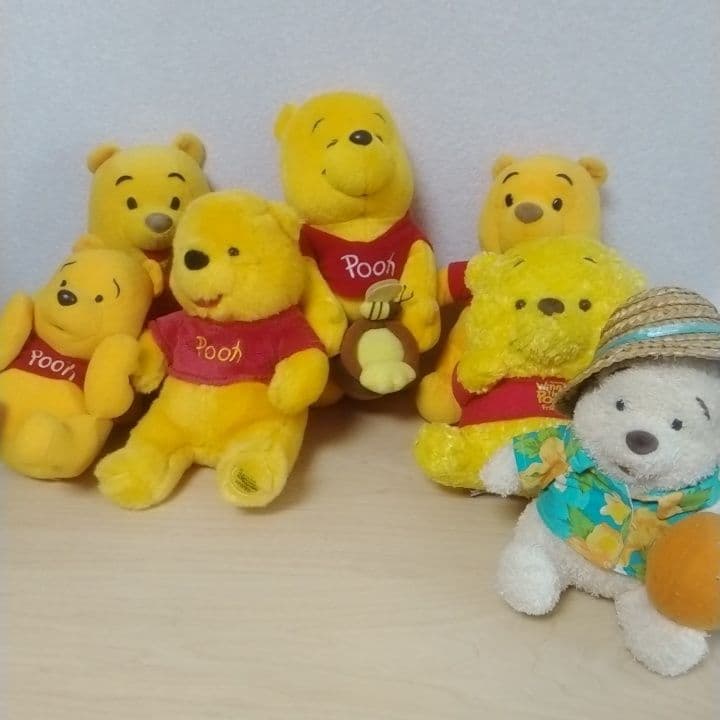 ディズニー　くまのプーさん ぬいぐるみまとめ売り　26点