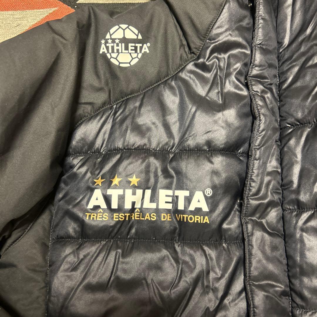 ATHLETA ベンチコート 黒 キッズ