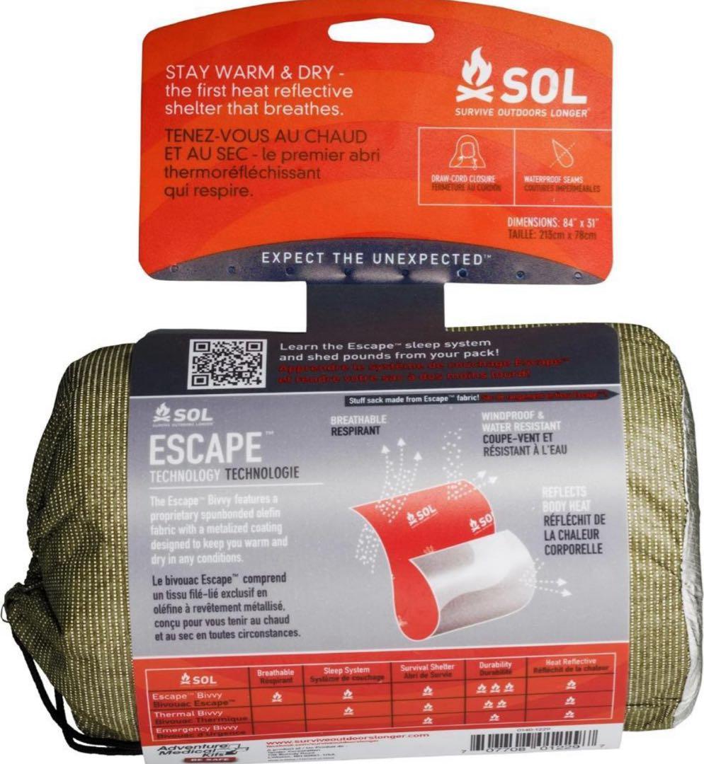 SOL ESCAPE Bivvy ODグリーン