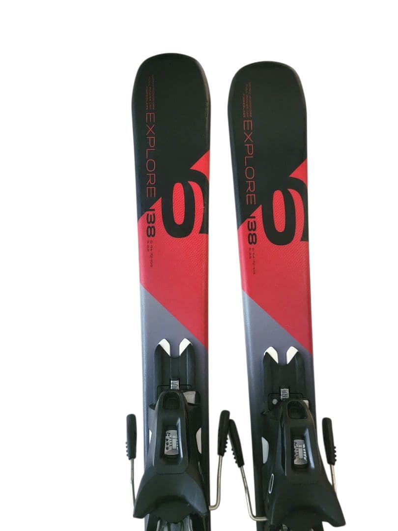 即日発送 ELAN EXPLORE6 138cm スキー板 ビンディング付き