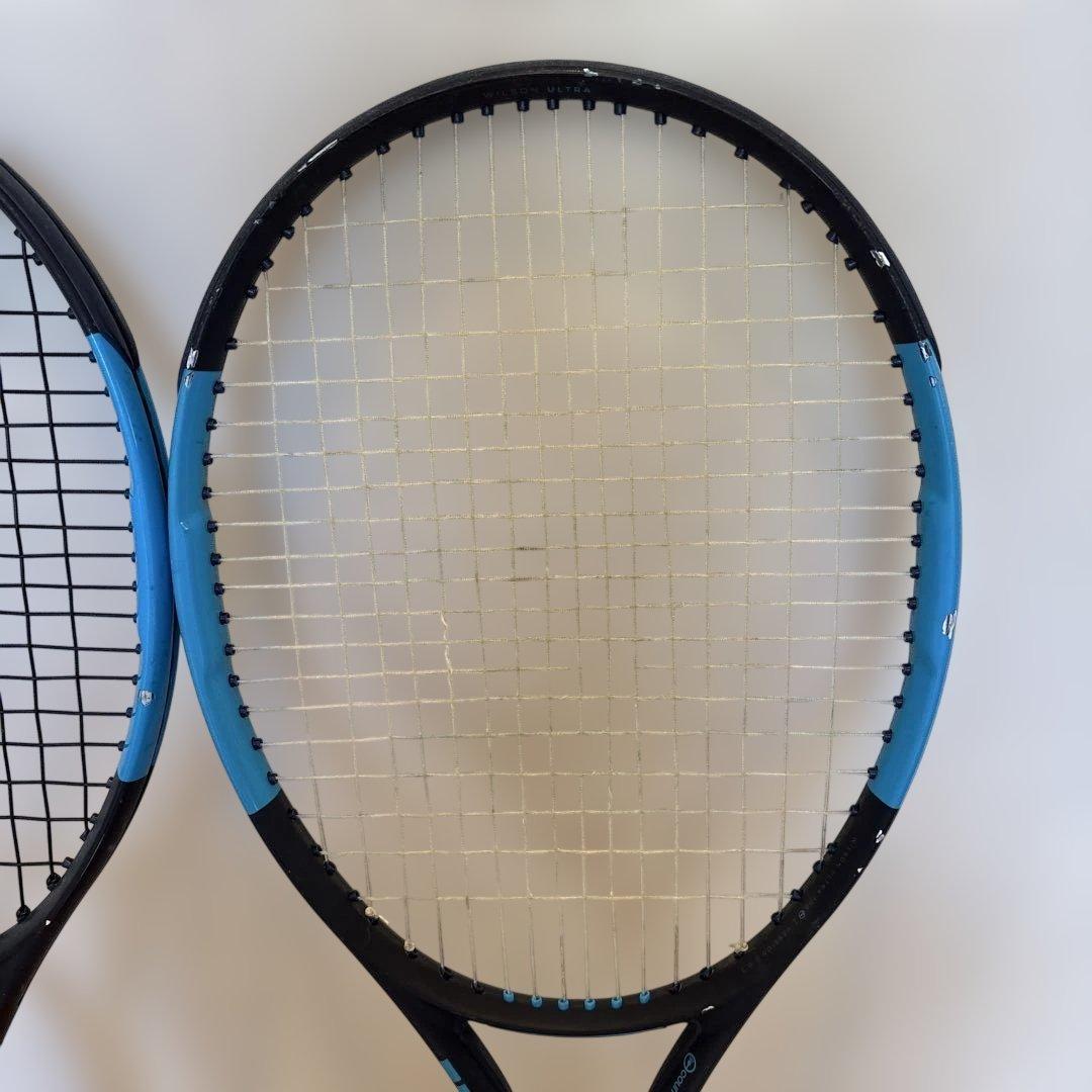 Wilson ウルトラ 100 ver.2 CV 2本セット テニスラケット