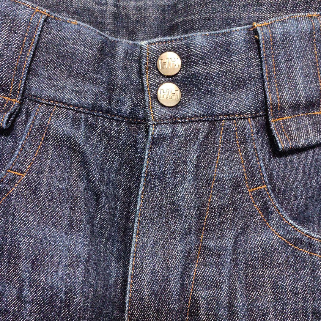 【希少・美品】ヘリーハンセン　スノボーウェア　デニム　パンツ