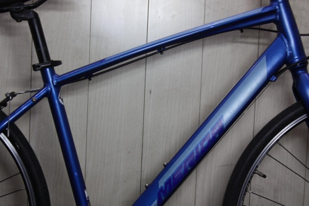MERIDA CROSSWAY 700Cアルミ 21速460mm BLUEクロス