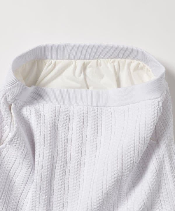 【新品】BEAMS GOLF ホワイト ストライプ スカート L
