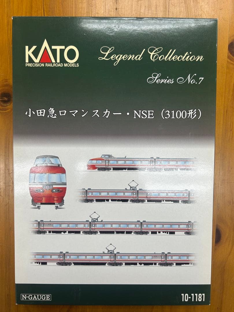 KATO 10-1181 小田急ロマンスカー・NSE（3100形） 11前セット
