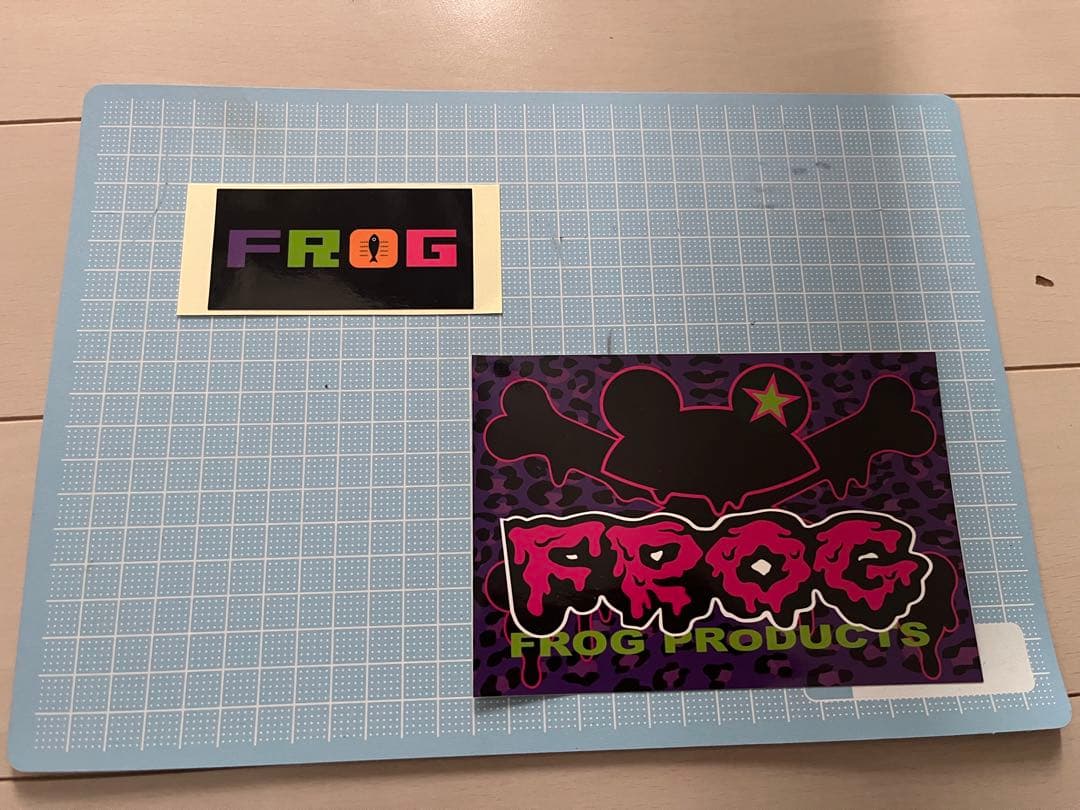 FROG PRODUCTS ボックス　ルアー　ステッカーセット