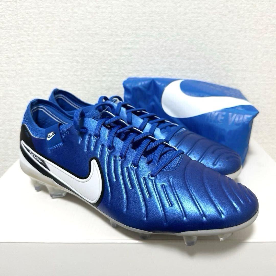 ナイキ 27 レジェンド 10 エリート スパイク サッカー FG 靴 青