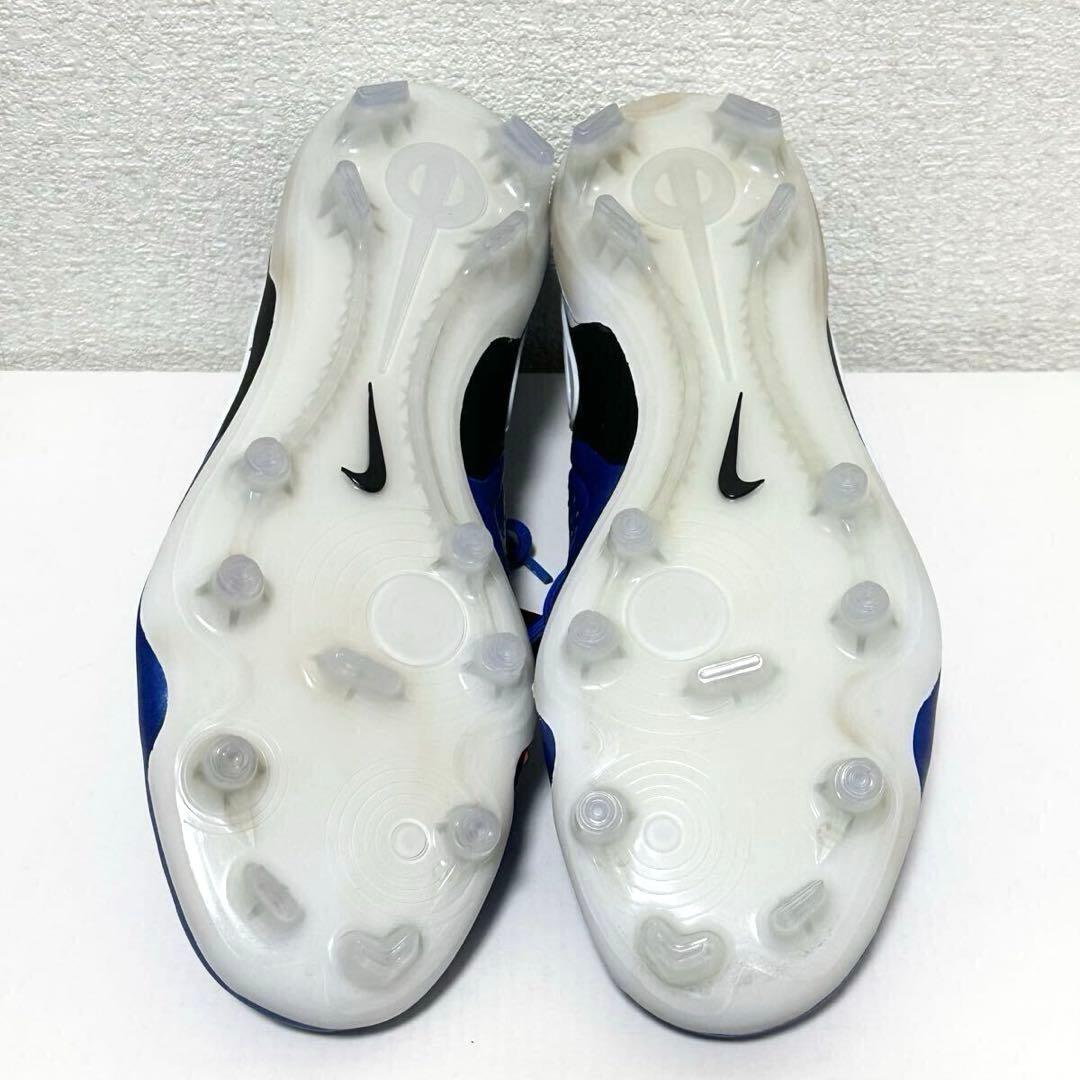 ナイキ 27 レジェンド 10 エリート スパイク サッカー FG 靴 青