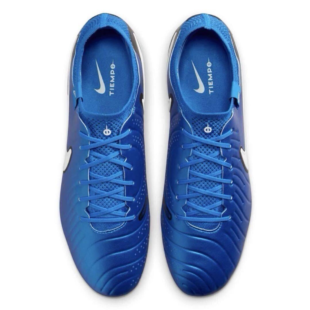 ナイキ 27 レジェンド 10 エリート スパイク サッカー FG 靴 青