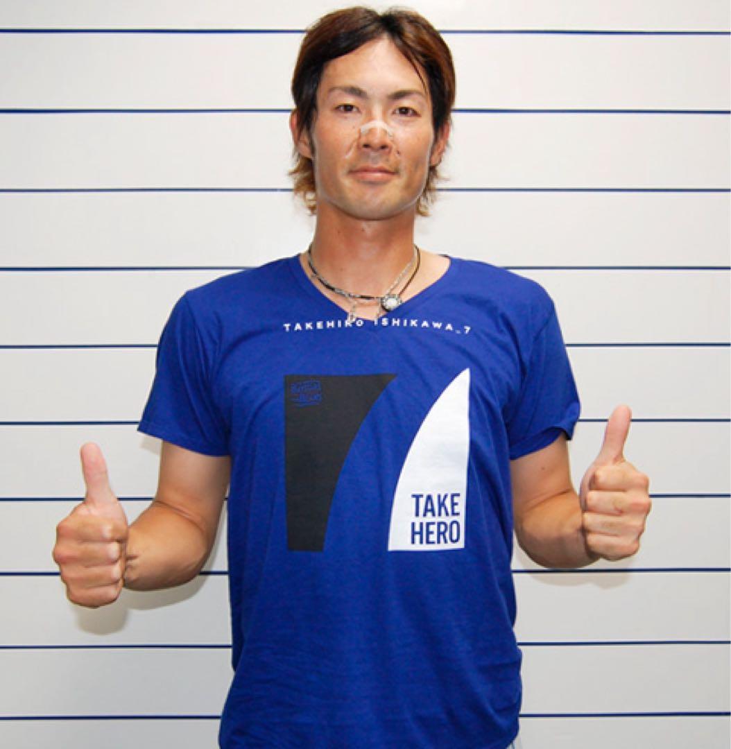 石川雄洋【BEAMSコラボTシャツ/Ｌサイズ】横浜DeNAベイスターズ