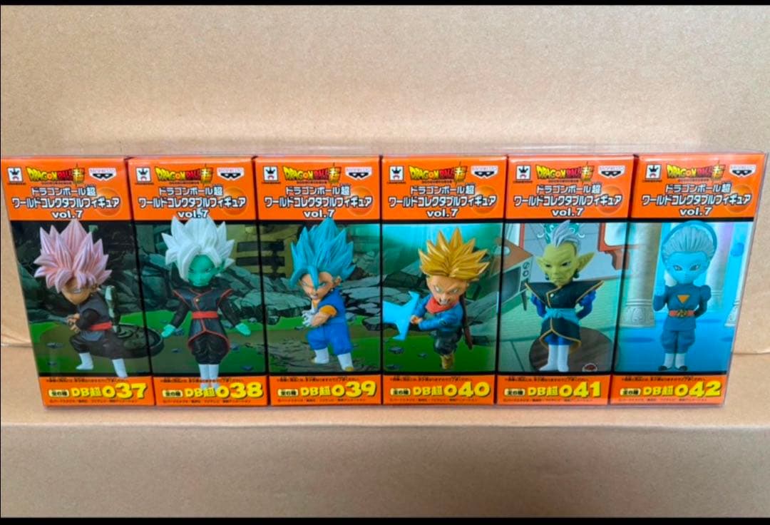 ドラゴンボール超 ワールドコレクタブルフィギュア ワーコレ vol.7 全6種