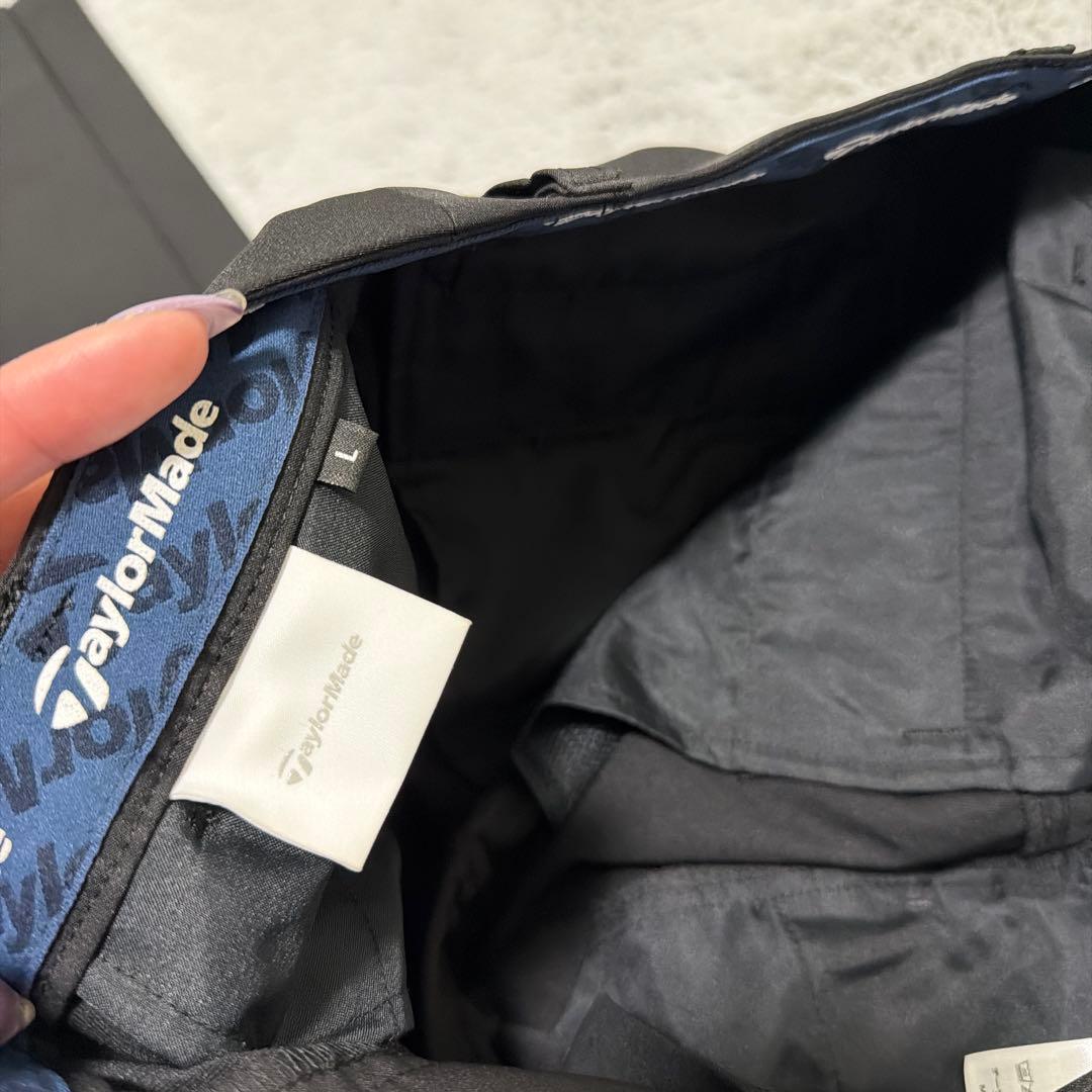 【美品、新品】TaylorMadブラックポロシャツとパンツのセット L