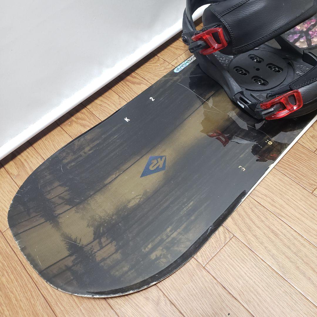 専用 K2 SUBCULTURE 156cm オールラウンド スノーボードセット