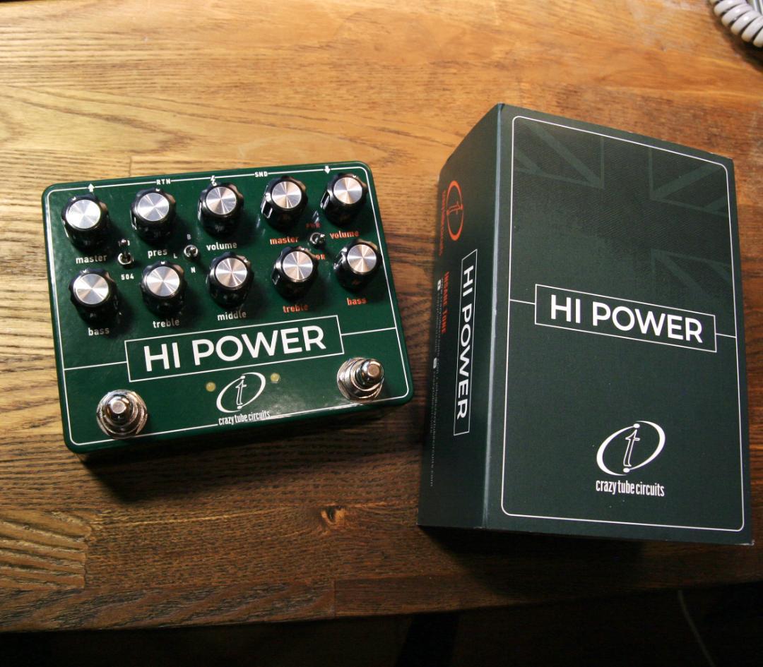 ★Crazy Tube Circuits HI POWER★ギターエフェクター