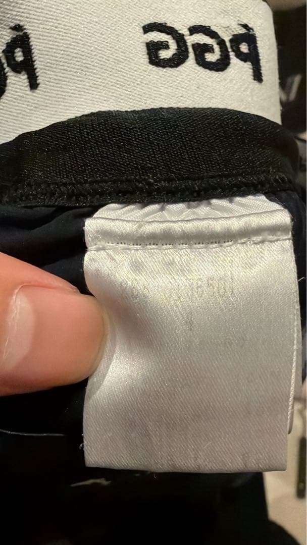 PGG ストレッチネイビーパンツサイズ4